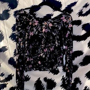 open back cute blouse